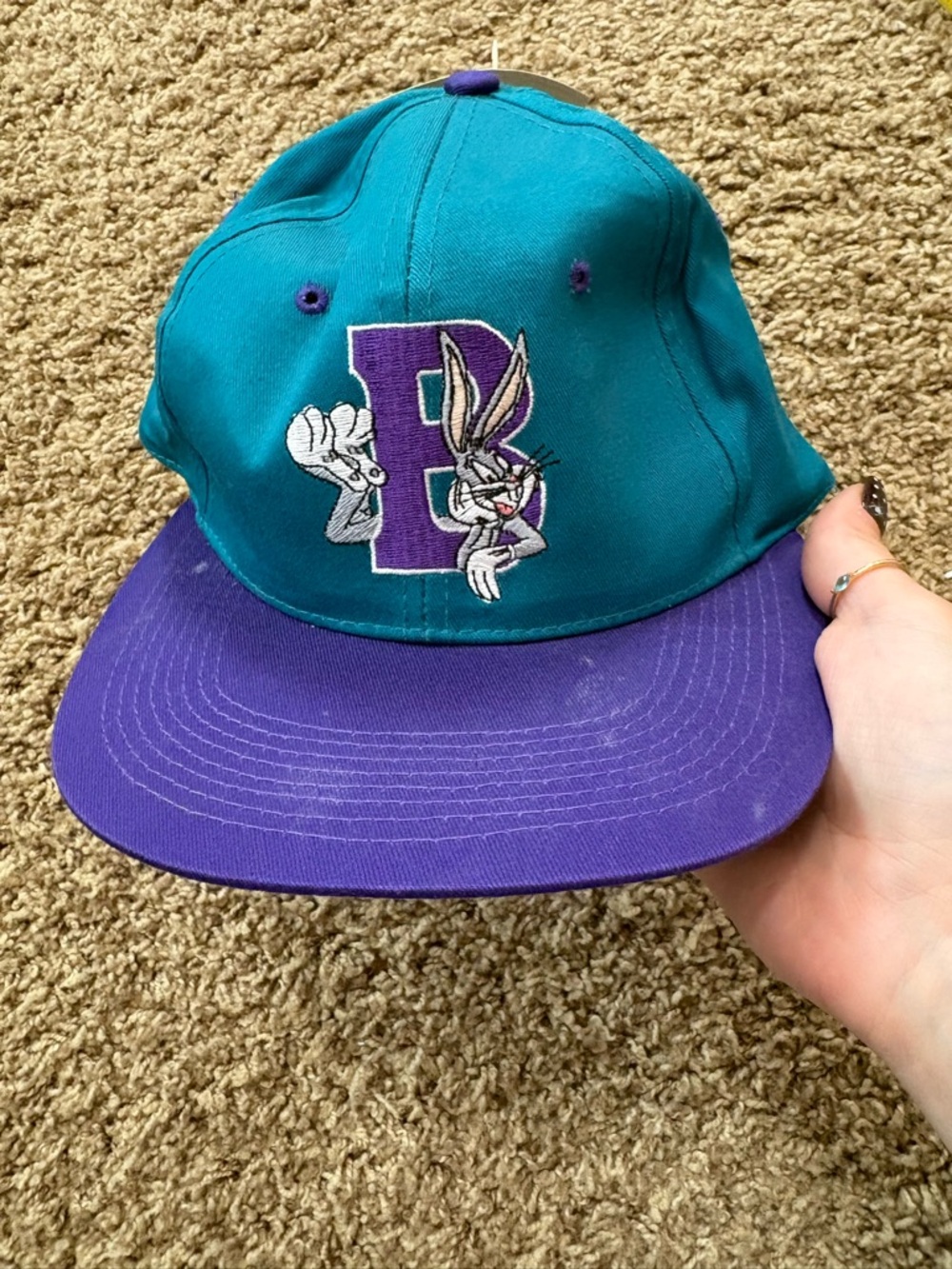 Bugs Bunny Teal & Purple SnapBack Baseball Cap